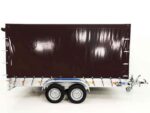 Anhänger mit Plane 185×400 cm 2600 kg | Typ 10.26 | Hochplane 200 cm – Schwarz-Neu - Image 4