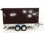 Anhänger mit Plane 185×400 cm 2600 kg | Typ 10.26 | Hochplane 200 cm – Schwarz-Neu - Image 8