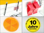 Anhänger mit Plane 150x300cm 2600kg | Typ 7.26 | Hochplane 180cm – Gelb-Neu - Image 12