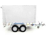 Anhänger mit Plane 150x300cm 2600kg | Typ 7.26 | Hochplane 180cm – Weiß-Neu - Image 2