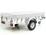 Anhänger mit Plane 125x250cm 750kg | Typ U4 | Flachplane Profi weiß-Neu - Image 2