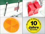 Anhänger mit Plane 150x300cm 2600kg | Typ 7.26 | Hochplane 180cm – Grün-Neu - Image 2
