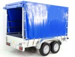 Anhänger mit Plane 150x300cm 2600kg | Typ 7.26 | Hochplane 180cm – Blau-Neu - Image 4