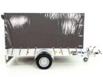 Anhänger mit Plane 150x300cm 1300kg | Typ 7.13 | Hochplane 160cm – Anthrazit-Neu - Image 2