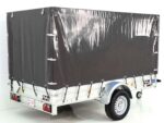 Anhänger mit Plane 150x300cm 1300kg | Typ 7.13 | Hochplane 160cm – Anthrazit-Neu - Image 11
