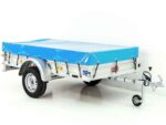 Anhänger mit Plane 125x250cm 750kg | Typ U4 | Flachplane Profi hellblau-Neu - Image 12