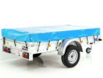 Anhänger mit Plane 125x250cm 750kg | Typ U4 | Flachplane Profi hellblau-Neu - Image 14