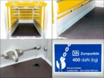 Anhänger mit Plane 150x300cm 1300kg | Typ 7.13 | Hochplane 160cm – Gelb-Neu - Image 11