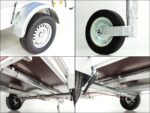 Anhänger mit Plane 150x300cm 1300kg | Typ 7.13 | Hochplane 160cm – Weiß-Neu - Image 12