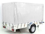 Anhänger mit Plane 150x300cm 1300kg | Typ 7.13 | Hochplane 160cm – Weiß-Neu - Image 2