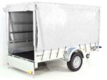 Anhänger mit Plane 150x300cm 1300kg | Typ 7.13 | Hochplane 160cm – Weiß-Neu - Image 5