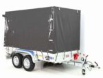 Anhänger mit Plane 150x300cm 2600kg | Typ 7.26 | Hochplane 180 cm – Anthrazit-Neu - Image 5