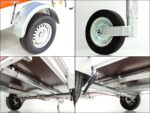 Anhänger mit Plane 150x300cm 1300kg | Typ 7.13 | Hochplane 160cm – Orange-Neu - Image 10