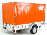Anhänger mit Plane 150x300cm 1300kg | Typ 7.13 | Hochplane 160cm – Orange-Neu - Image 13