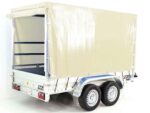 Anhänger mit Plane 150x300cm 2600kg | Typ 7.26 | Hochplane 180 cm – Elfenbein Beige-Neu - Image 13