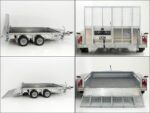 Ifor Williams Baumaschinenanhänger GX105 HD 157×303 3,5t | Auffahrrampe-Neu - Image 4