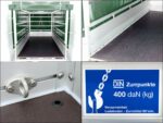 Anhänger mit Plane 150x300cm 1300kg | Typ 7.13 | Hochplane 160cm – Grün-Neu - Image 4