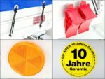 Anhänger mit Plane 150x300cm 2600kg | Typ 7.26 | Hochplane 180 cm – Blau-Neu - Image 2