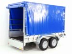 Anhänger mit Plane 150x300cm 2600kg | Typ 7.26 | Hochplane 180 cm – Blau-Neu - Image 8