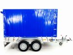 Anhänger mit Plane 150x300cm 2600kg | Typ 7.26 | Hochplane 180 cm – Blau-Neu - Image 9