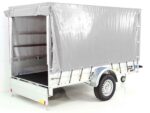 Anhänger mit Plane 150x300cm 1300kg | Typ 7.13 | Hochplane 160cm – Silber-Neu - Image 3
