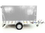Anhänger mit Plane 150x300cm 1300kg | Typ 7.13 | Hochplane 160cm – Silber-Neu - Image 4