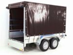 Anhänger mit Plane 150x300cm 2600kg | Typ 7.26 | Hochplane 180 cm – Schwarz-Neu - Image 3