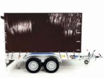 Anhänger mit Plane 150x300cm 2600kg | Typ 7.26 | Hochplane 180 cm – Schwarz-Neu - Image 4