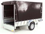 Anhänger mit Plane 150x300cm 1300kg | Typ 7.13 | Hochplane 160cm – Schwarz-Neu - Image 4