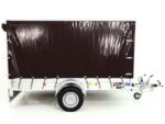 Anhänger mit Plane 150x300cm 1300kg | Typ 7.13 | Hochplane 160cm – Schwarz-Neu - Image 5