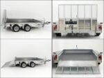 Ifor Williams Baumaschinenanhänger GX105 HD 3,5t|Auffahrrampe-Neu - Image 5