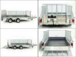 Ifor Williams Baumaschinenanhänger GX126 3,5t|Rampe|Gitteraufsatz-Neu - Image 9