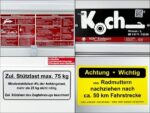 Koch Deckelanhänger “Edition 35” 150x300cm 2600kg|Höhe 125cm Typ 7.26 - Image 11