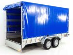 Anhänger mit Plane 185x400cm 2600kg | Typ 10.26 | Hochplane 200cm Blau-Neu - Image 10