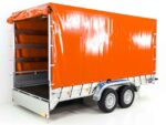 Anhänger mit Plane 185x400cm 2600kg | Typ 10.26 | Hochplane 200cm Orange-Neu - Image 5