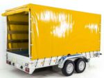 Anhänger mit Plane 185×400 cm 2600 kg | Typ 10.26 | Hochplane 200 cm – Gelb-Neu - Image 12