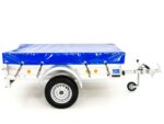 Anhänger mit Plane 105x205cm 750kg | Typ U2 | Flachplane Profi blau-Neu - Image 4