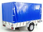 Anhänger mit Plane 150x300cm 1300kg | Typ 7.13 | Hochplane 160cm – Blau-Neu - Image 2