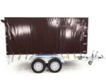 Anhänger mit Plane 150x350cm 2600kg | Typ 8.26 | Hochplane 180cm Schwarz-Neu - Image 14