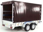Anhänger mit Plane 150x350cm 2600kg | Typ 8.26 | Hochplane 180cm Schwarz-Neu - Image 15