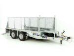 Ifor Williams Baumaschinenanhänger GX105 157×303 2,7t | Auffahrrampe | Gitter-Neu