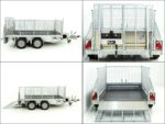 Ifor Williams Baumaschinenanhänger GX105 157×303 2,7t | Auffahrrampe | Gitter-Neu - Image 13