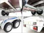 Anhänger mit Plane 150x350cm 2600kg | Typ 8.26 | Hochplane 180cm Silber-Neu - Image 12