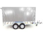 Anhänger mit Plane 150x350cm 2600kg | Typ 8.26 | Hochplane 180cm Silber-Neu - Image 4