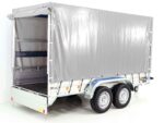Anhänger mit Plane 150x350cm 2600kg | Typ 8.26 | Hochplane 180cm Silber-Neu - Image 8