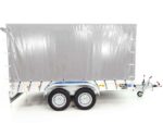 Anhänger mit Plane 150x350cm 2600kg | Typ 8.26 | Hochplane 180cm Silber-Neu - Image 9
