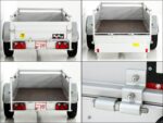 Anhänger mit Plane 105x205cm 750kg | Typ U2 | Flachplane Profi Elfenbein beige-Neu - Image 6