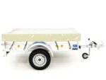Anhänger mit Plane 105x205cm 750kg | Typ U2 | Flachplane Profi Elfenbein beige-Neu - Image 12