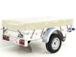 Anhänger mit Plane 105x205cm 750kg | Typ U2 | Flachplane Profi Elfenbein beige-Neu - Image 13