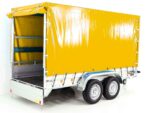 Anhänger mit Plane 150x350cm 2600kg | Typ 8.26 | Hochplane 180cm – Gelb-Neu - Image 2